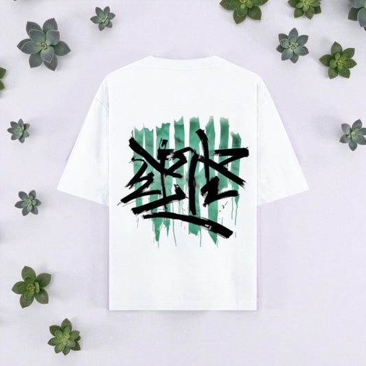 Kanji Oversized Tee – Urban Spirit Edition